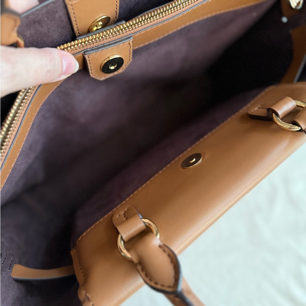 NWT Michael Kors Hamilton Legacy Large Belted Satchel - Picture 11 of 16
